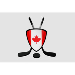 Canada Flag Hockey Sticker - DecalsHouse