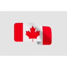 Canada Flag Sticker - DecalsHouse