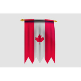 Canada Flag Style 20 Sticker - DecalsHouse