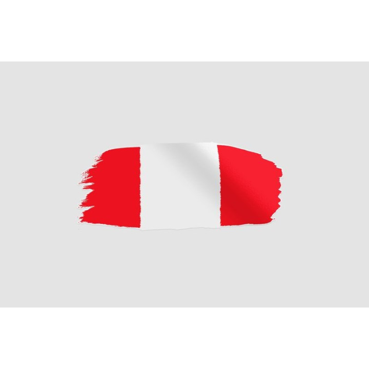 Canada Flag Style 6 Sticker - DecalsHouse