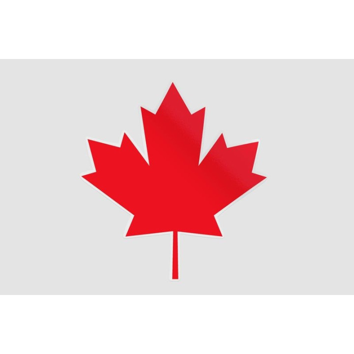 Canada Leaf Sticker - DecalsHouse