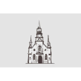 Canada Quebec Landmark Style 2 Sticker - DecalsHouse