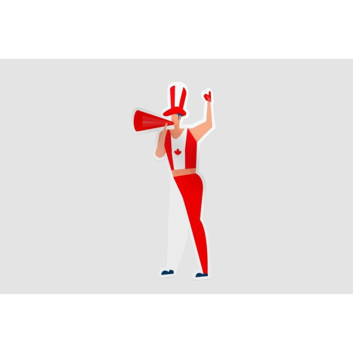 Canada Sport Fan Sticker - DecalsHouse