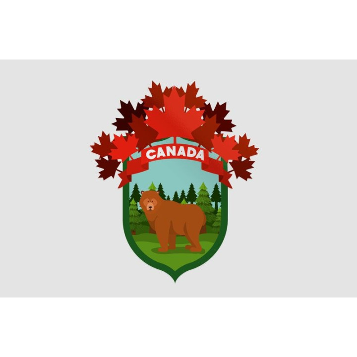 Canada Style 11 Sticker - DecalsHouse