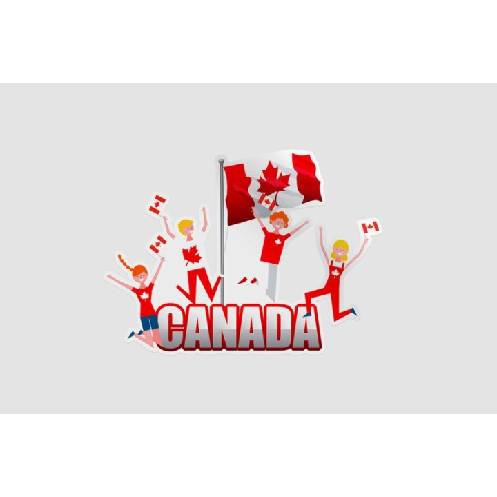 Canada Style 27 Sticker - DecalsHouse
