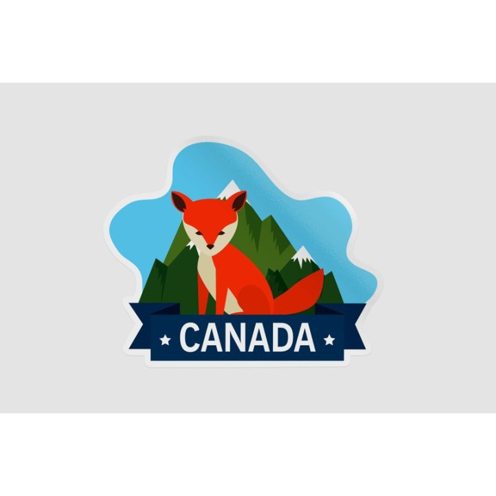 Canada Style 41 Sticker - DecalsHouse