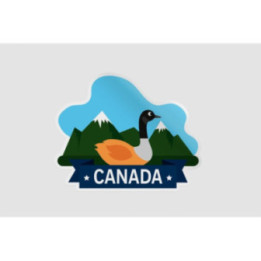 Canada Style 42 Sticker - DecalsHouse