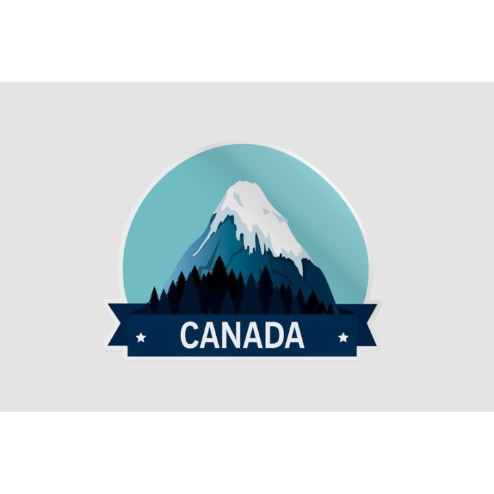 Canada Style 44 Sticker - DecalsHouse