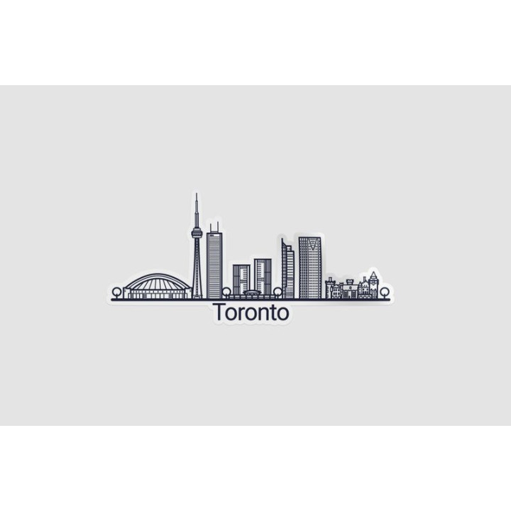 Canada Toronto Sticker - DecalsHouse