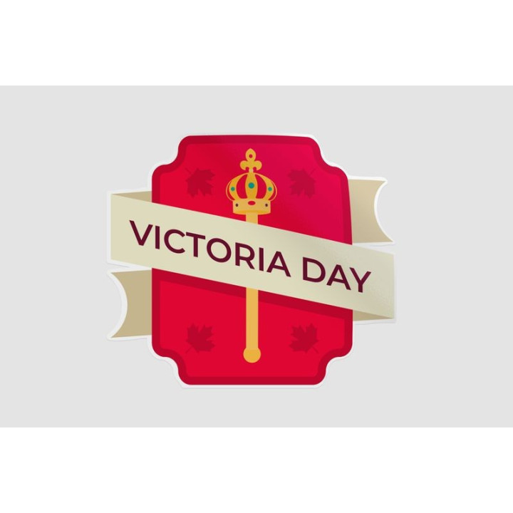 Canada Victoria Day Style 5 Sticker - DecalsHouse