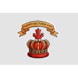 Canada Victoria Day Style 7 Sticker - DecalsHouse