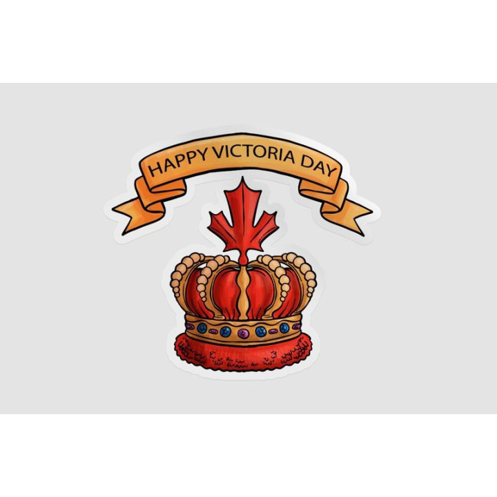 Canada Victoria Day Style 7 Sticker - DecalsHouse
