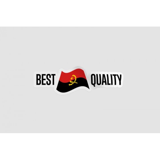 Angola Quality Made In Sticker