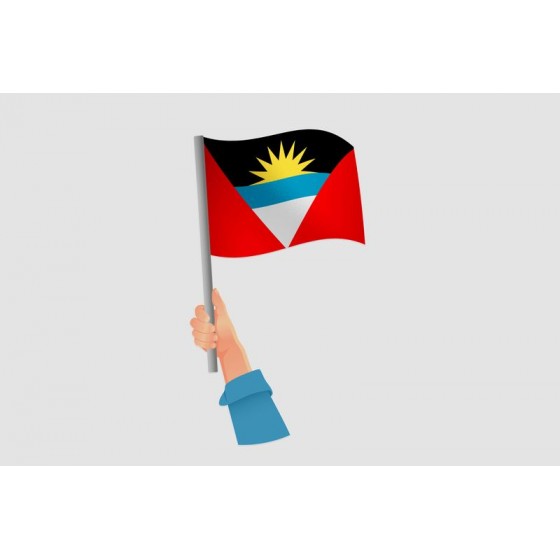 Antigua And Barbuda Flag...