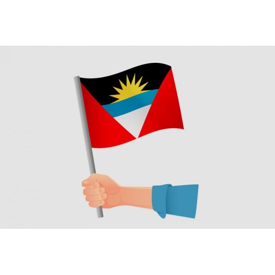 Antigua And Barbuda Flag...