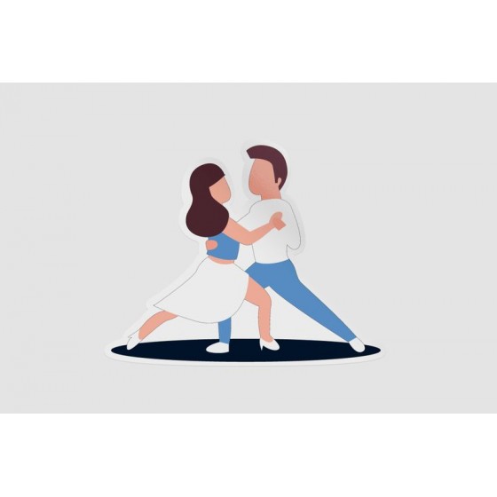 Argentina Couple Dance Sticker