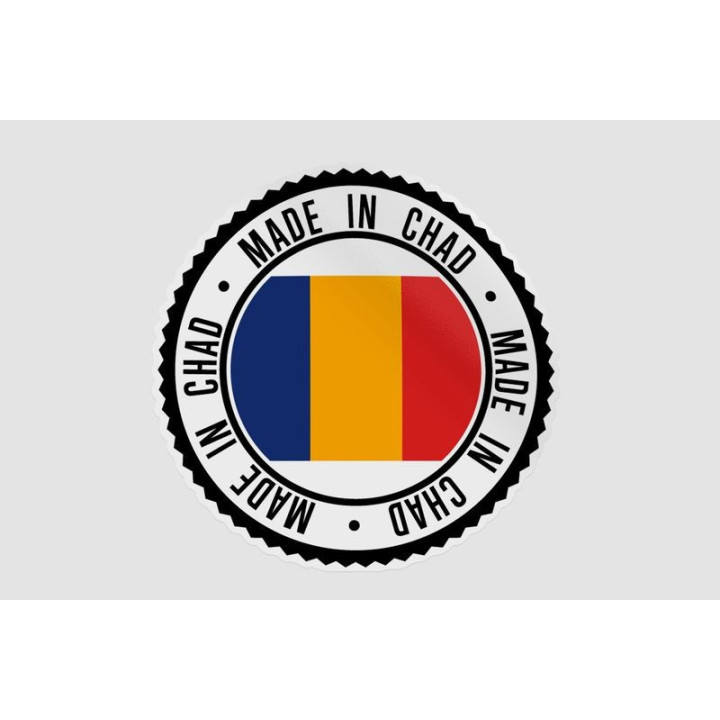 Chad Quality Label Style 5 Sticker - DecalsHouse