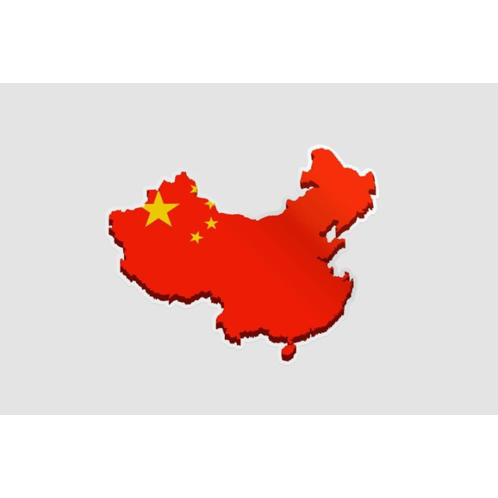 China Map Sticker - DecalsHouse