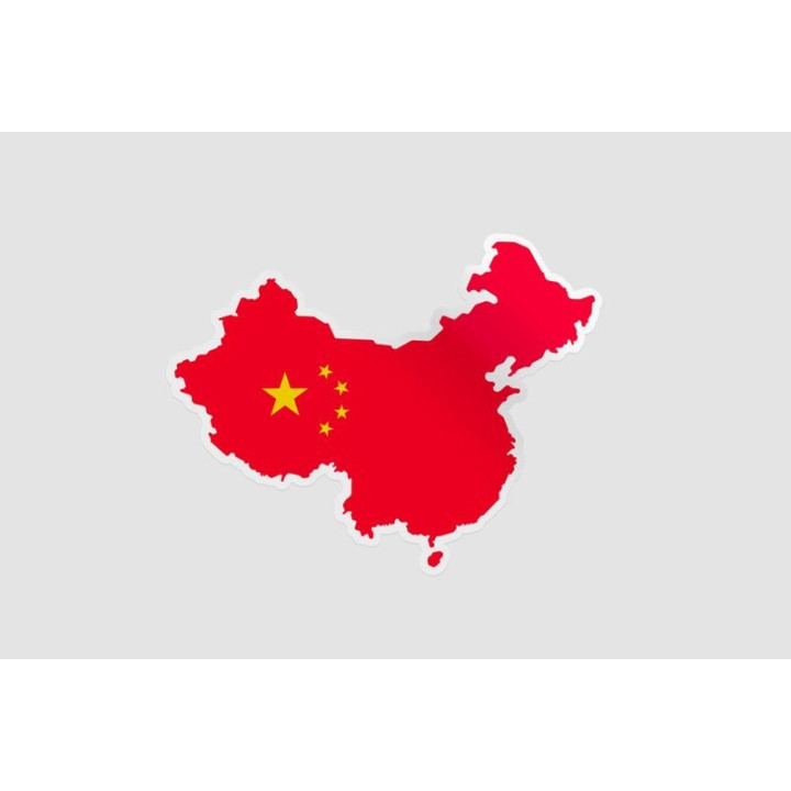 China Map - DecalsHouse