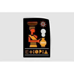 Ethiopia Coffee Ceremony Stickers – Decals (2-Pack)