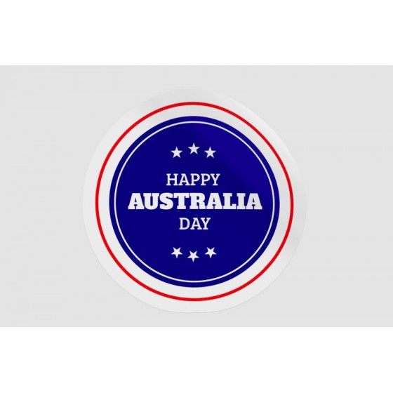 Australia Day Badge Style 3...