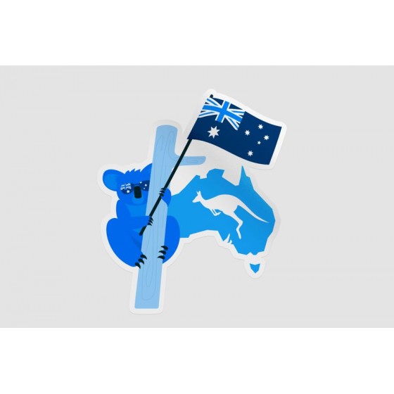 Australia Day Badge Style 8...