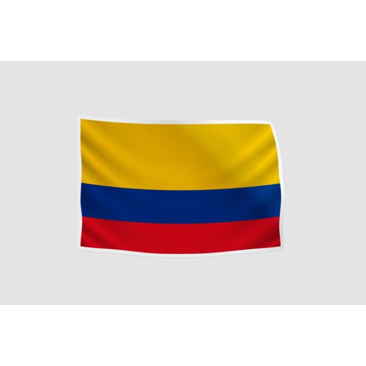 Colombia Flag Hanging - DecalsHouse