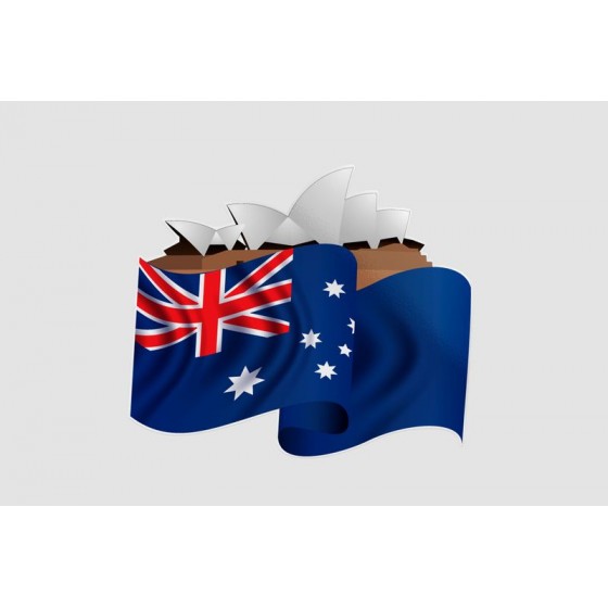 Australia Flag Style 10...
