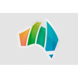 Colorful Australia Illustration Sticker - DecalsHouse