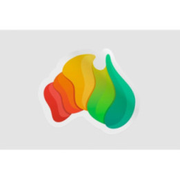 Colorful Australia Illustration Style 4 Sticker - DecalsHouse