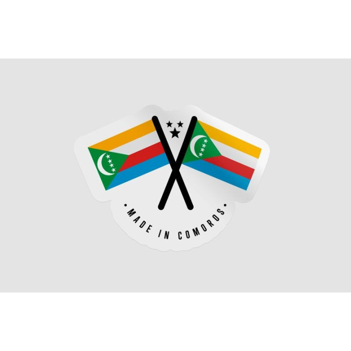 Comoros Quality Label Sticker - DecalsHouse
