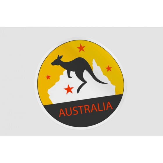 Australia Travel Sticker