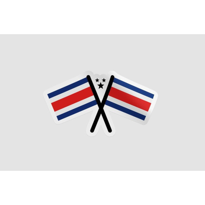 Costa Rica Quality Label Stlye 2 - DecalsHouse