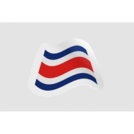 Costa Rica Quality Label Stlye 3 - DecalsHouse