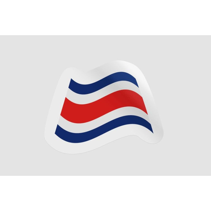 Costa Rica Quality Label Stlye 3 - DecalsHouse