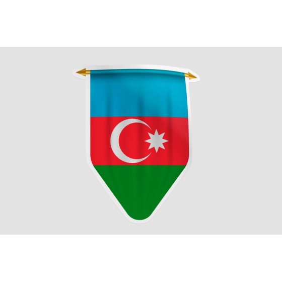 Azerbaijan Flag Style 11...