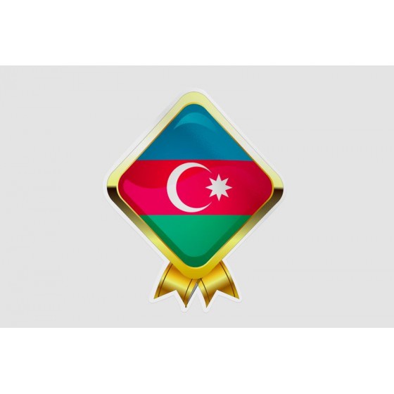 Azerbaijan Flag Style 17...