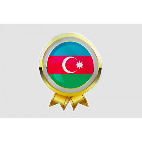 Azerbaijan Flag Style 20...