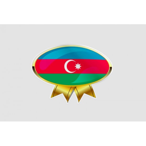 Azerbaijan Flag Style 24...