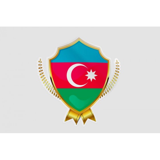 Azerbaijan Flag Style 25...