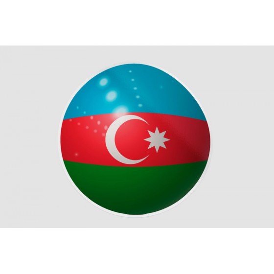 Azerbaijan Flag Style 26...