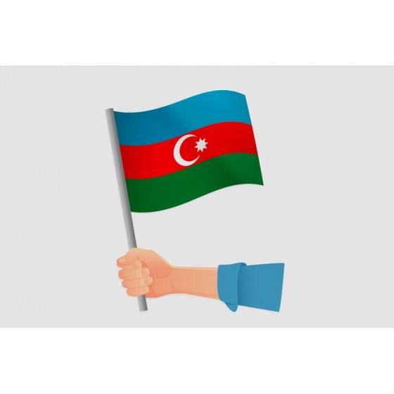 Azerbaijan Flag Style 3...