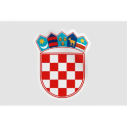 Croatia Emblem Style 6 - DecalsHouse