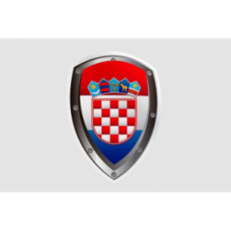 Croatia Flag Style 14 Sticker - DecalsHouse