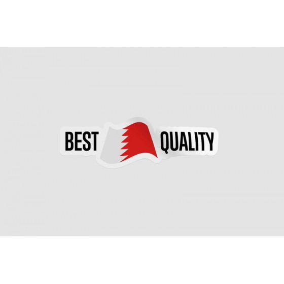 Bahrein Quality Label Sticker