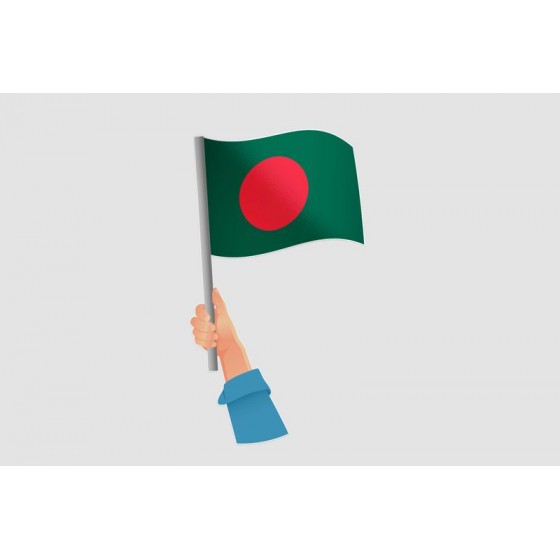 Bangladesh Flag Style 2...