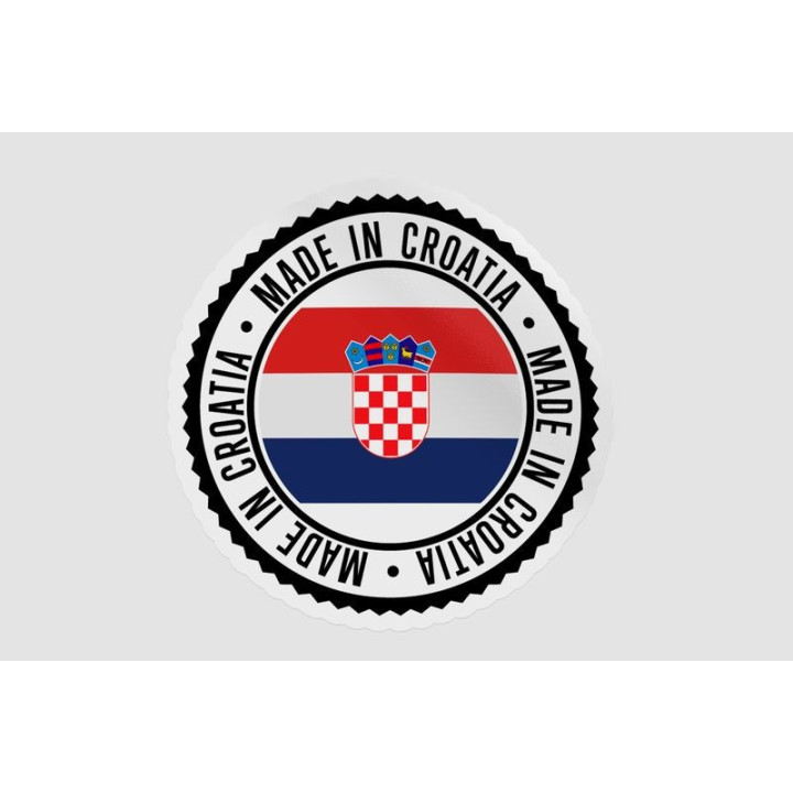 Croatia Quality Label Style 3 Sticker - DecalsHouse