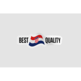 Croatia Quality Label Style 4 Sticker - DecalsHouse