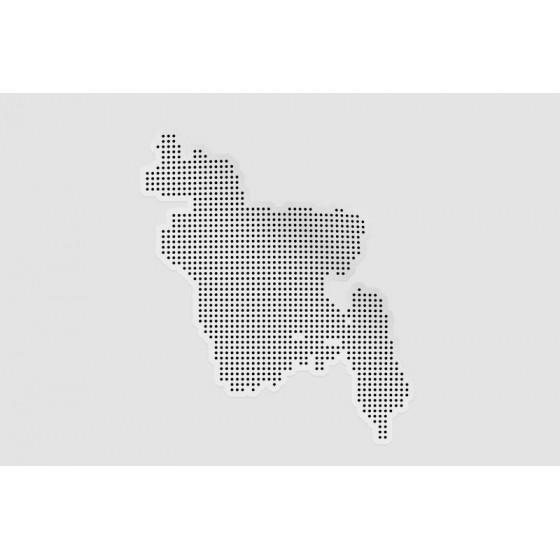 Bangladesh Map Sticker