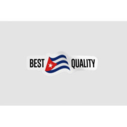 Cuba Quality Label Style 4 Sticker - DecalsHouse